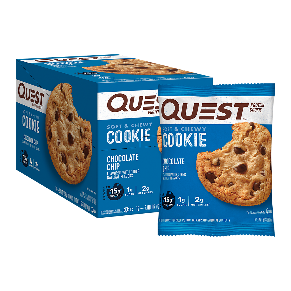 Quest Nutrition Chocolate Chip Protein Cookies