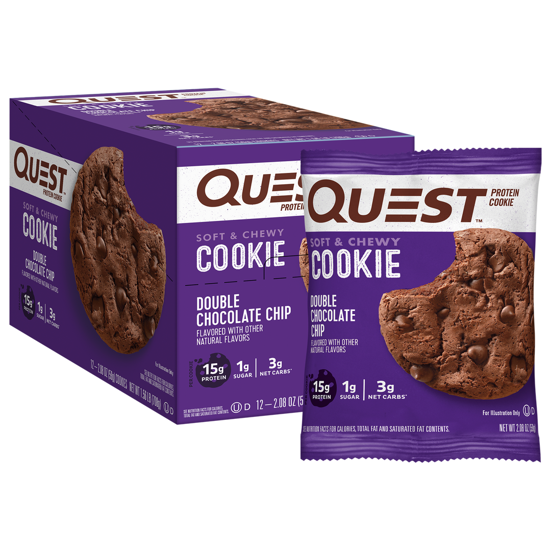 Quest Nutrition Double Chocolate Chip Cookies