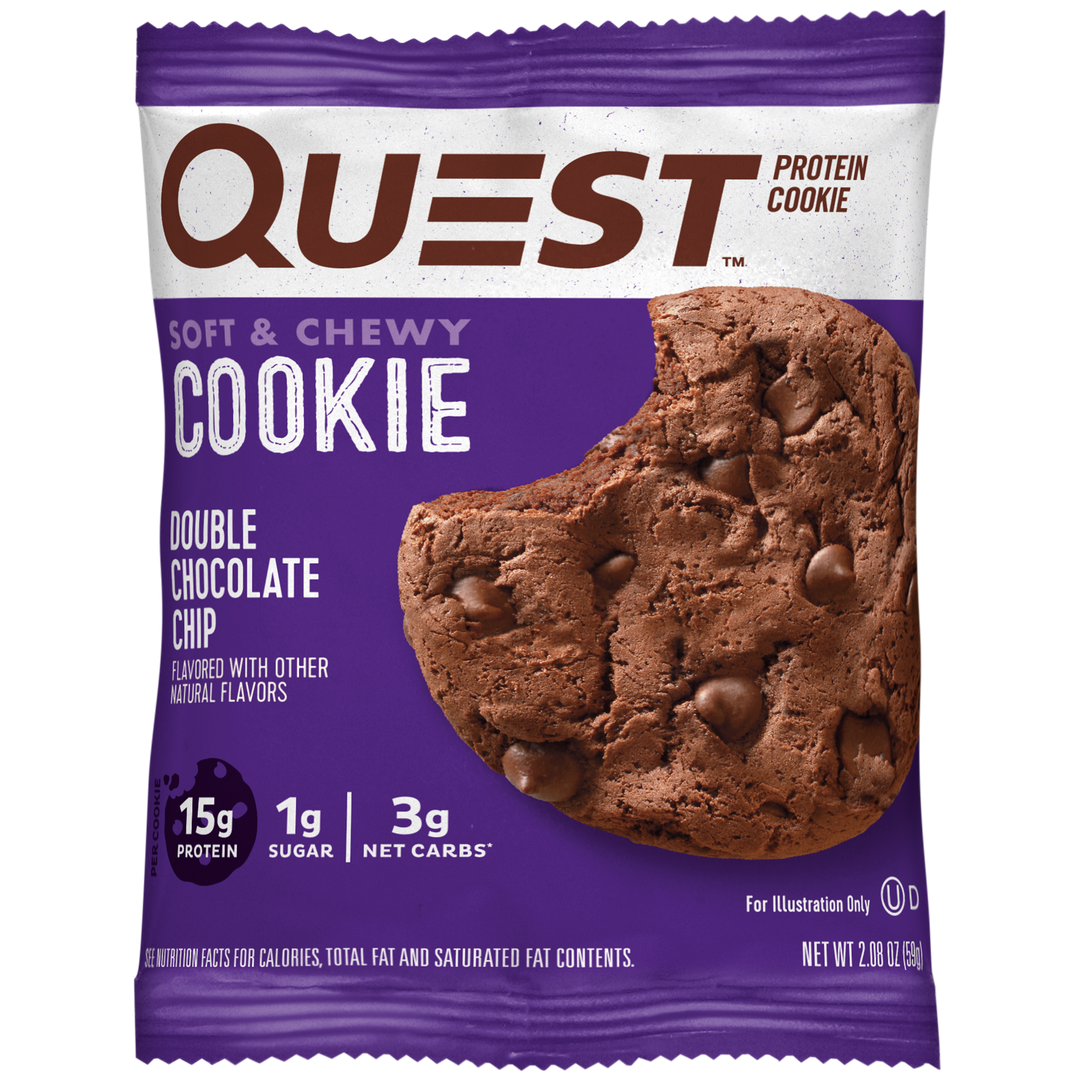 Quest Nutrition Double Chocolate Chip Cookies