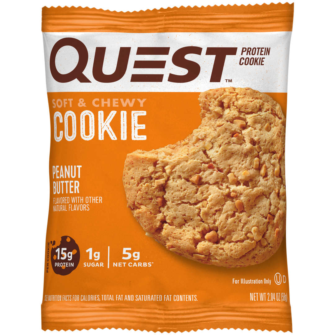 Quest Nutrition Peanut Butter Protein Cookies