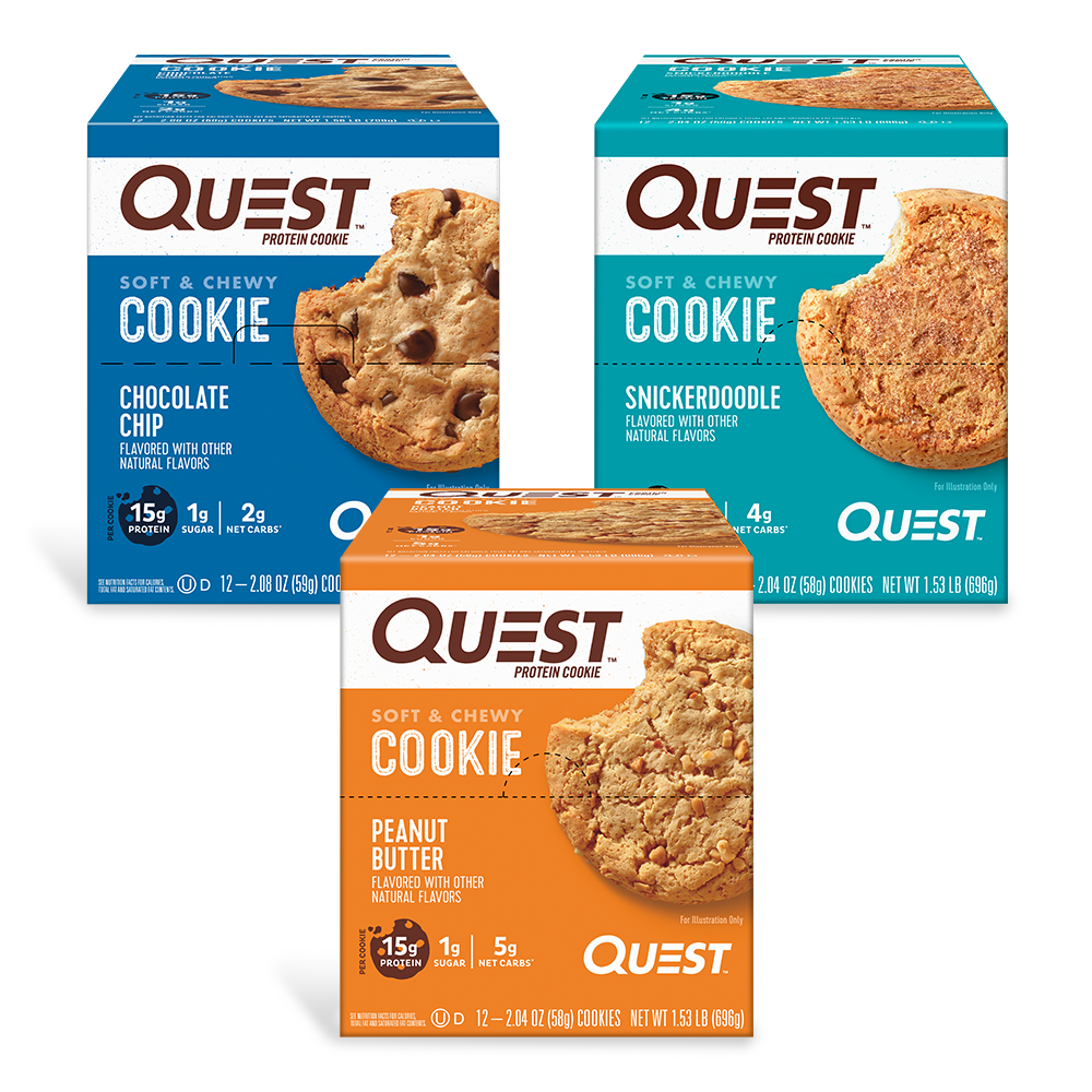 Quest Nutrition Protein Cookies Variety Pack