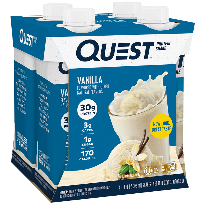 Quest Nutrition Vanilla Protein Shakes