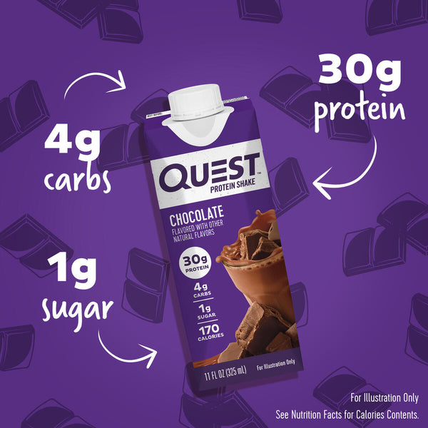 Quest Nutrition Chocolate Protein Shakes