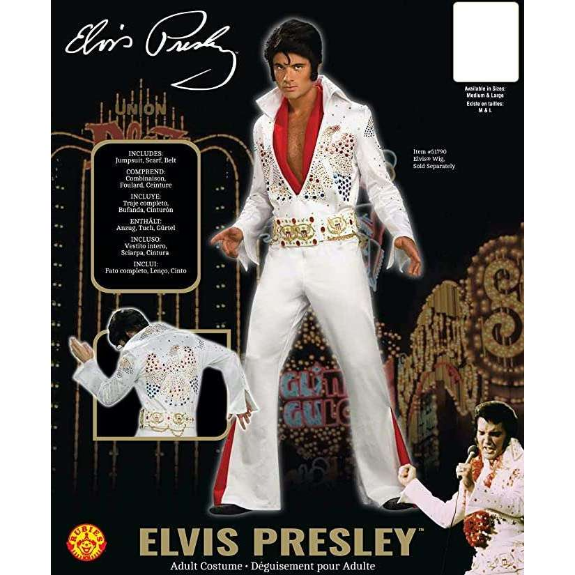 Abracadabra Nyc Grand Heritage Ultimate Elvis Sequin Eagle Adult Costume