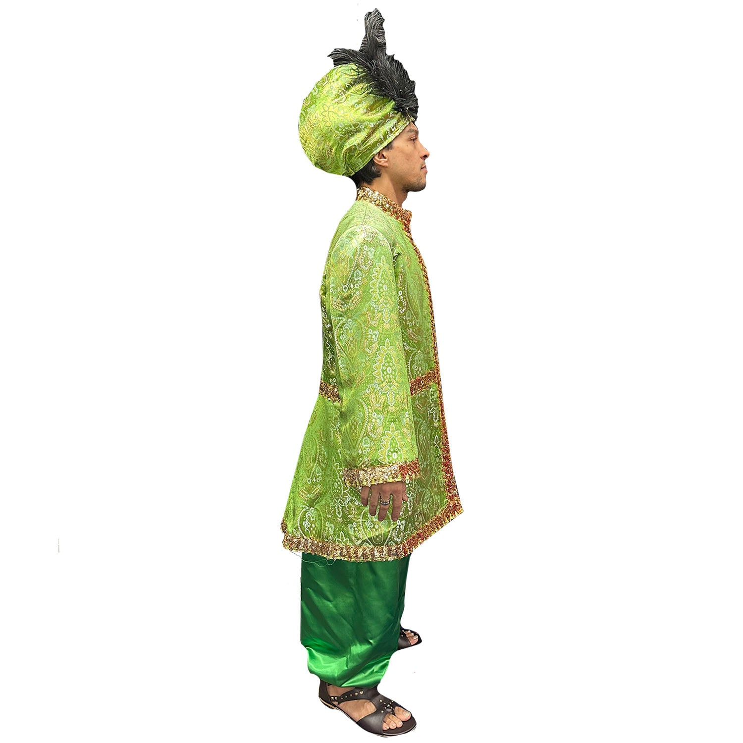 Abracadabra Nyc International Enchanting Green Sultan Adult Costume