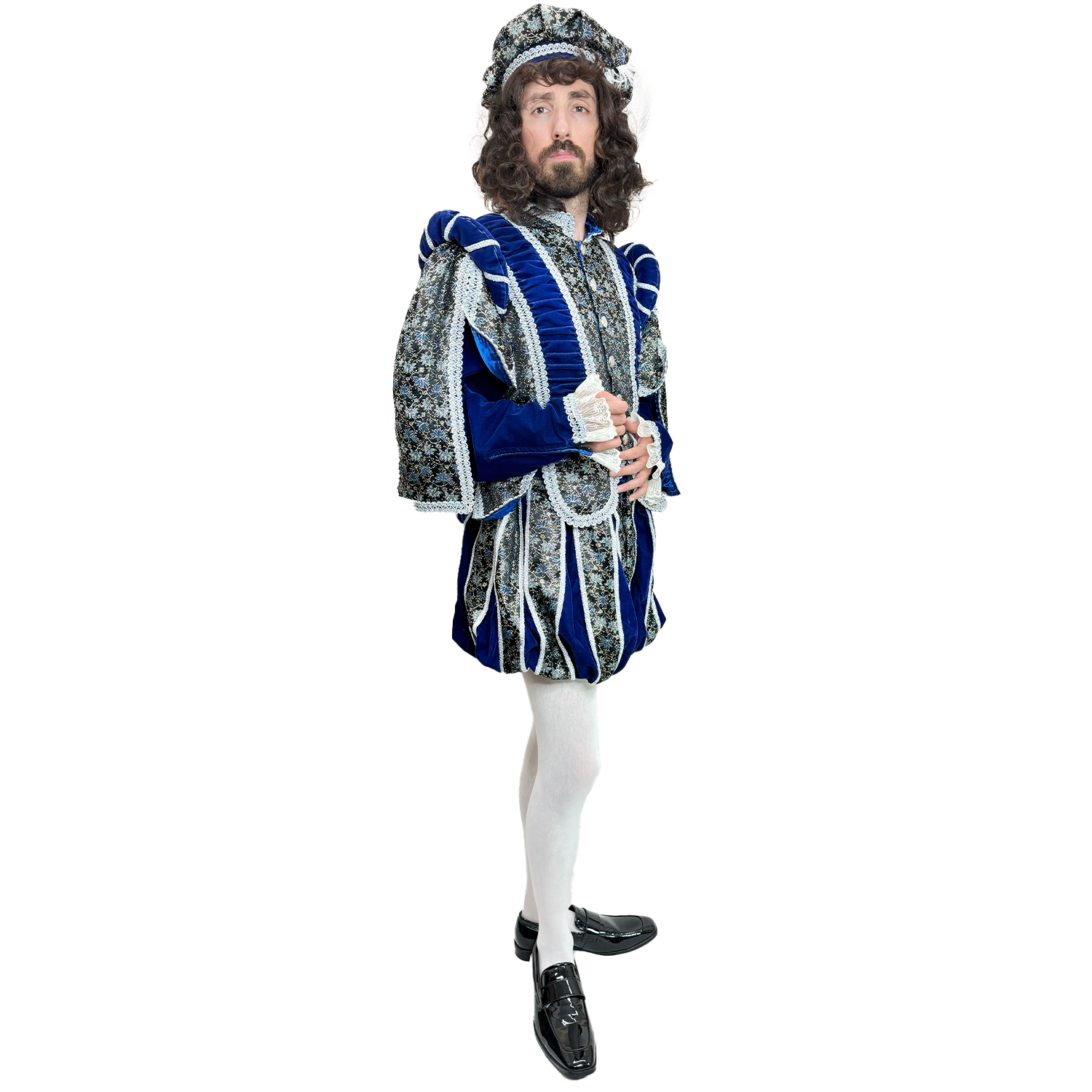 Abracadabra Nyc Medieval Classic Royal Blue Duke Adult Costume