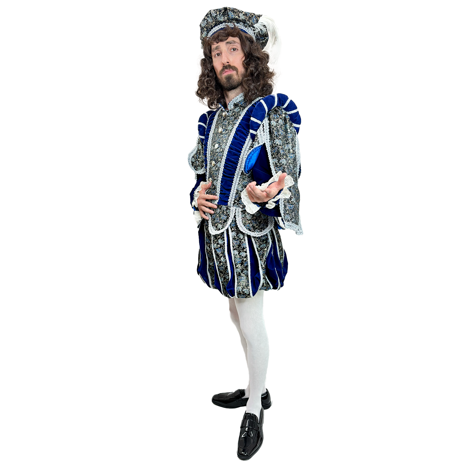 Abracadabra Nyc Medieval Classic Royal Blue Duke Adult Costume