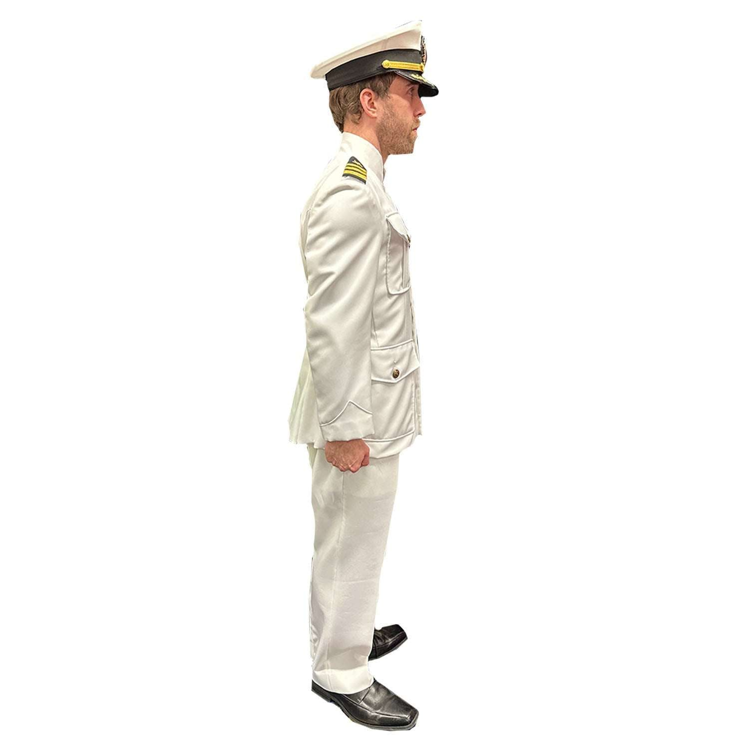 Abracadabra Nyc Production Quality USN Navy Admiral Adult Uniform Costume