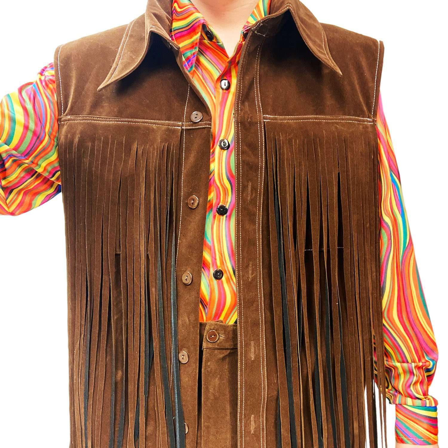 Abracadabra Nyc Deluxe 1970s Woodstock Hippie Men's Costume