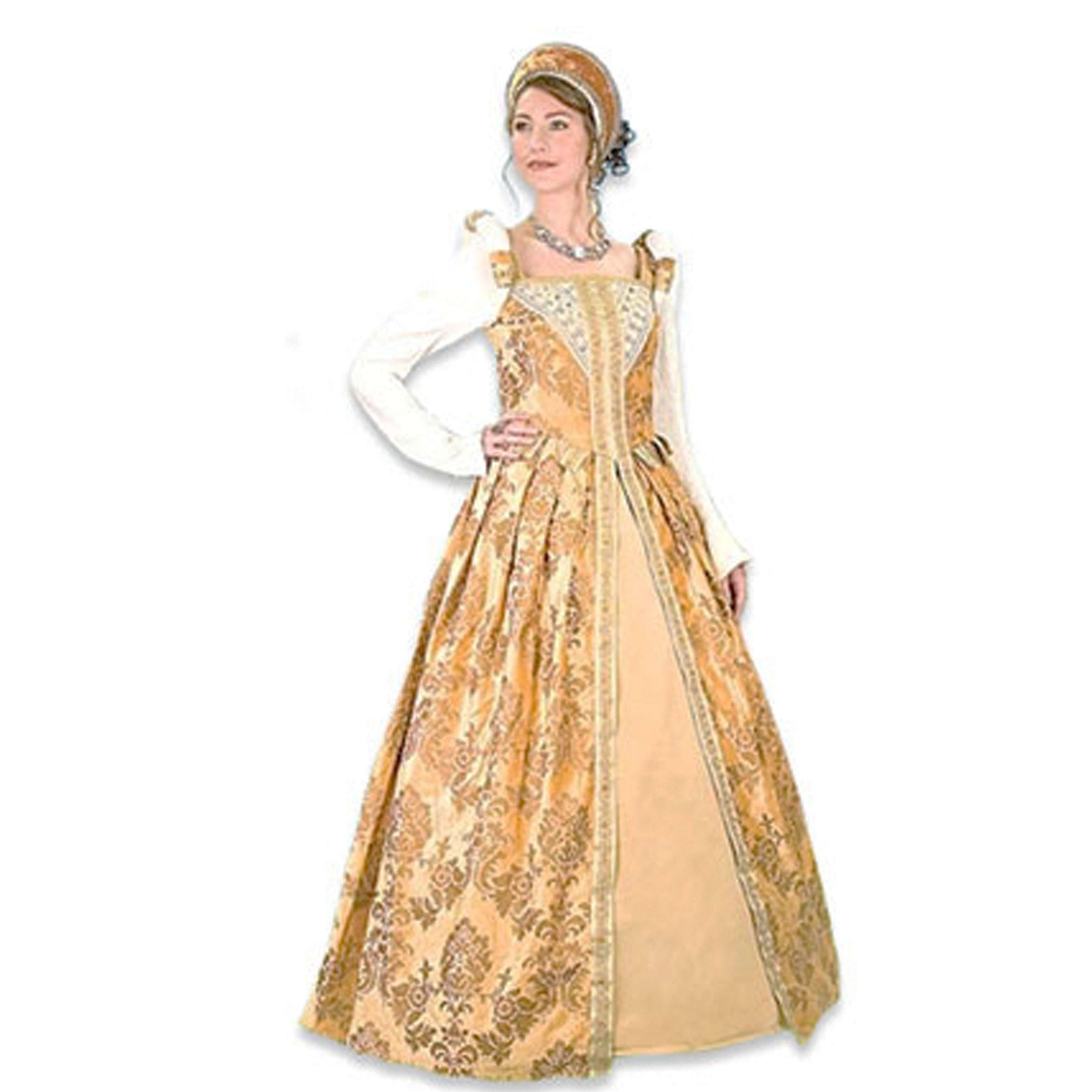 Abracadabra Nyc Medieval Women's Anjou Renaissance Gown Adult Costume