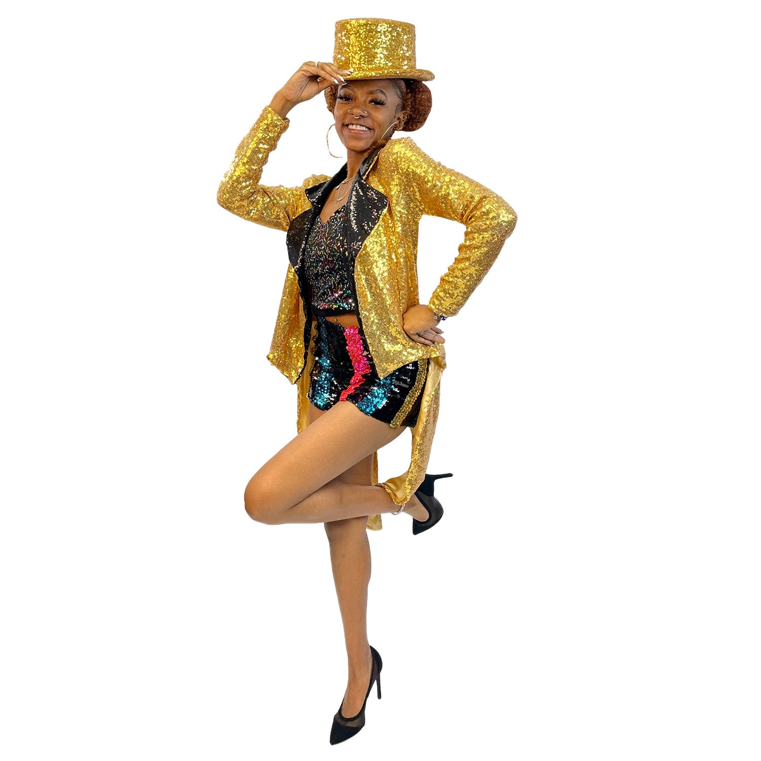 Abracadabra Nyc Rocky Horror Columbia Sequin Adult Costume