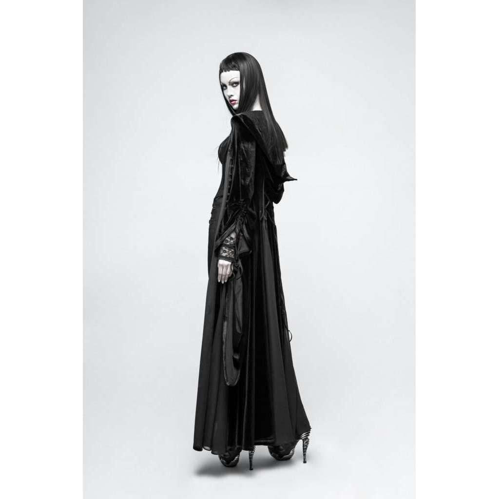 Abracadabra Nyc Gothic Dark Goddess Long Coat