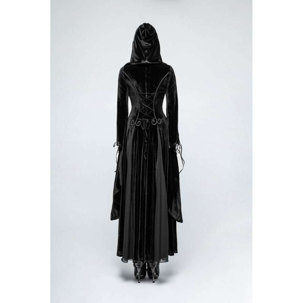 Abracadabra Nyc Gothic Dark Goddess Long Coat