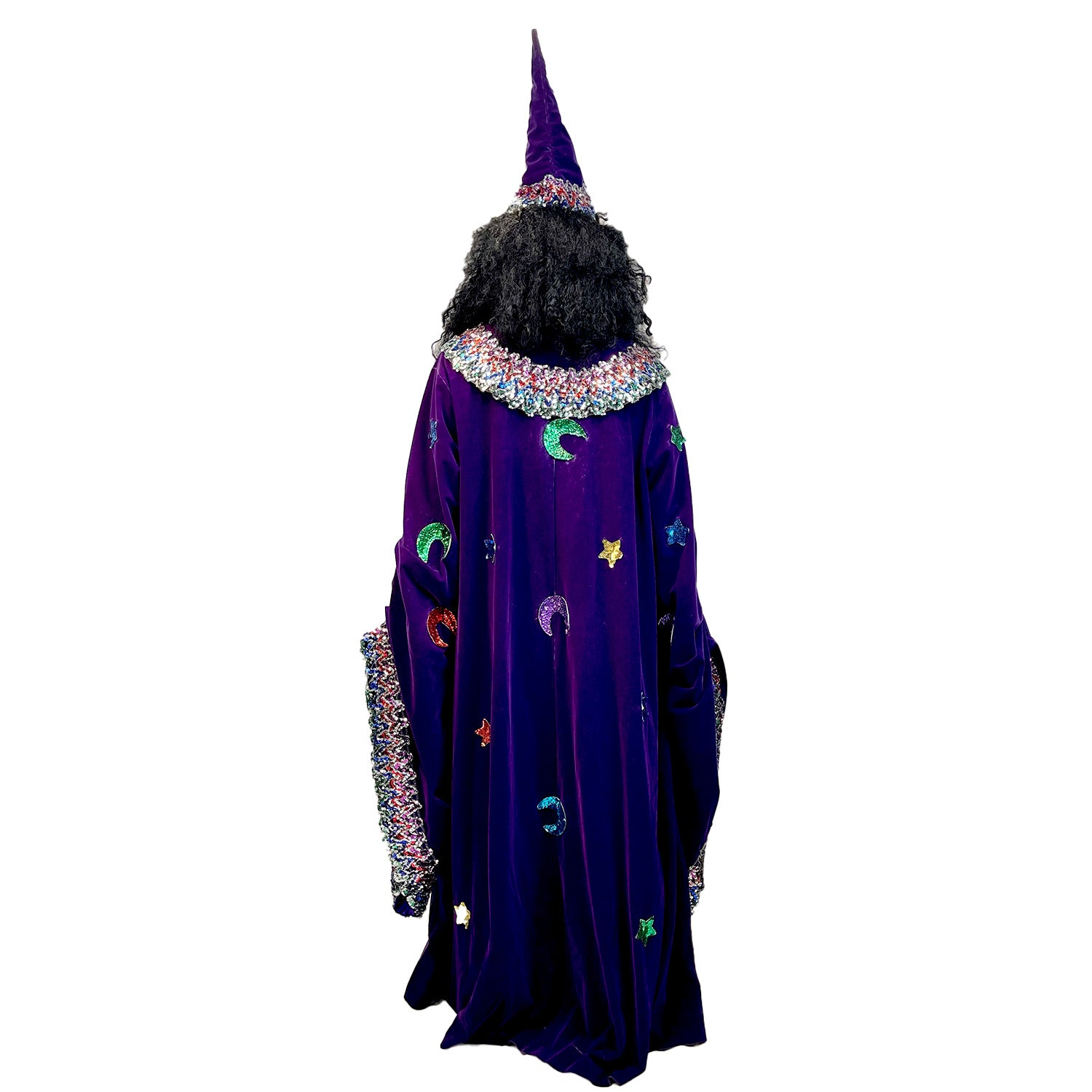 Abracadabra Nyc Fantasy Plum Purple Adult Wizard Cloak & Hat