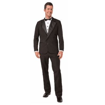 Abracadabra Nyc Instant Tuxedo Zip Up Adult Costume