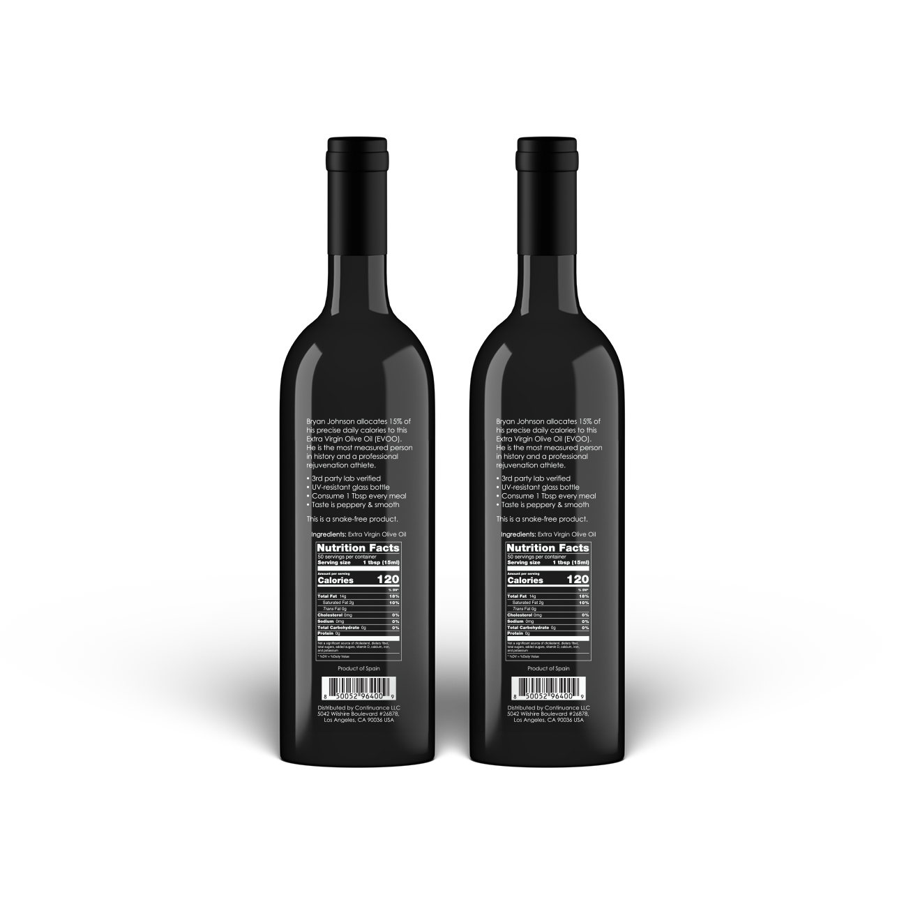 Blueprint Bryan Johnson Extra Virgin Olive Oil (x2)