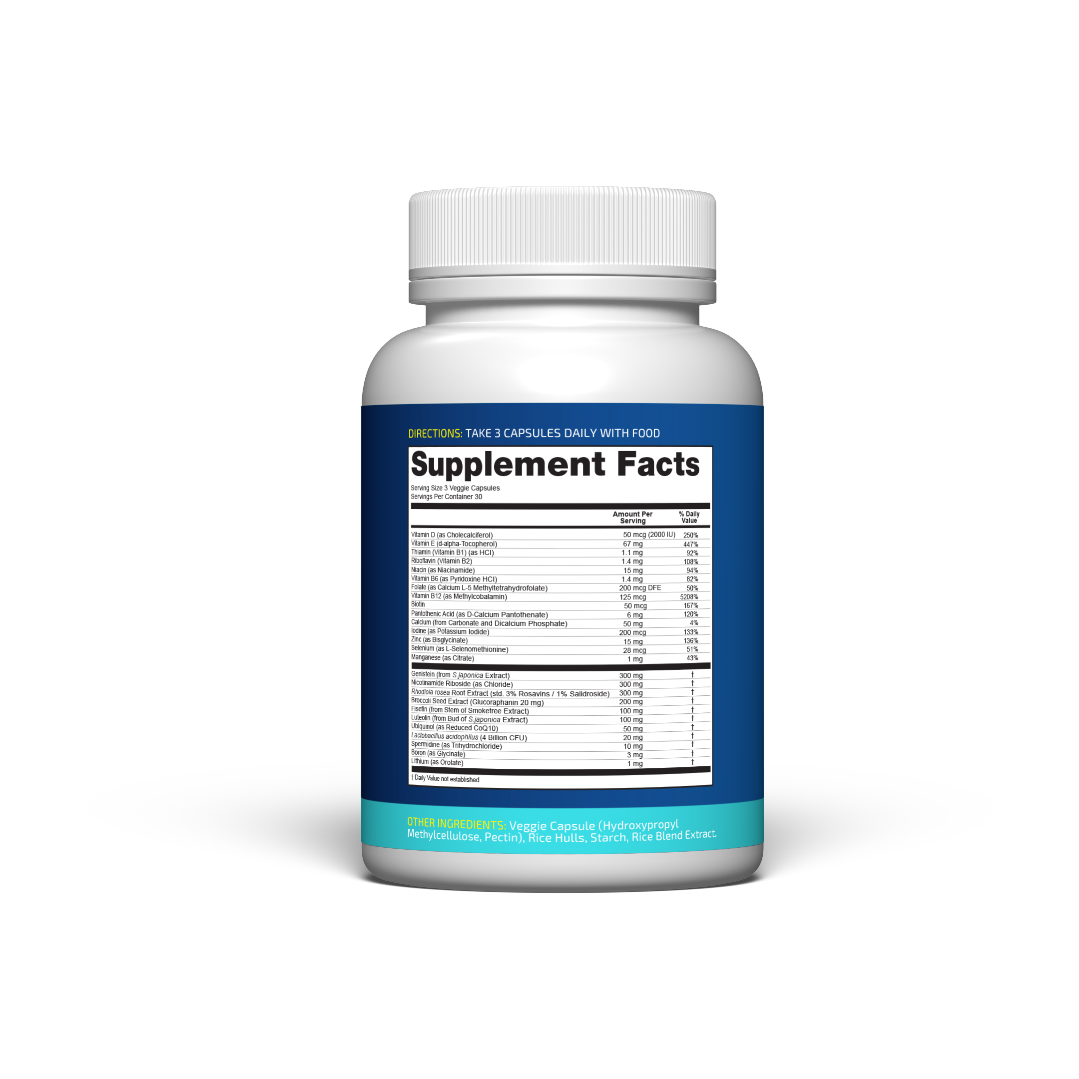 Blueprint Bryan Johnson Essential Capsules