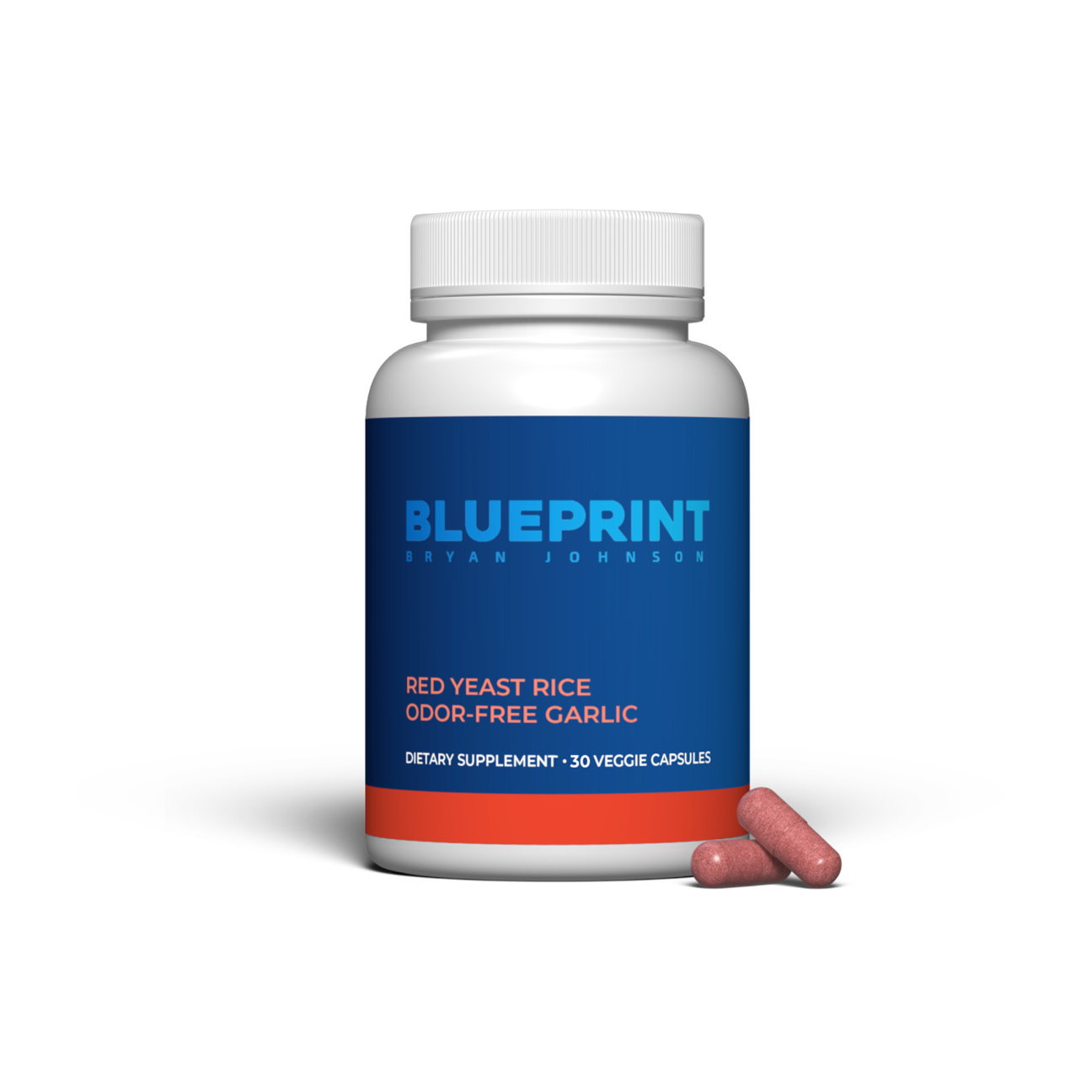 Blueprint Bryan Johnson Red Yeast Rice + Odor-free Garlic