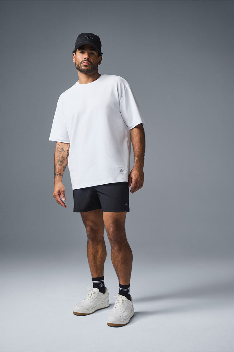 Alo Yoga Double Take Short Sleeve - White