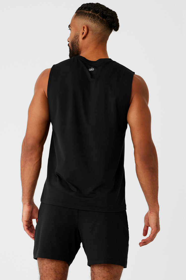 Alo Yoga Conquer Muscle Tank - Black