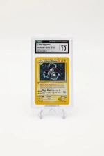 Cash Cards Unlimited Lt. Surge's Magneton 8/132 Gym Heros 1st Edition - 2000 Pokemon - CGC 10