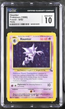 Cash Cards Unlimited Haunter 6/62 Fossil - 1999 Pokemon - CGC 10