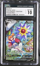 Cash Cards Unlimited Starmie V - Astral Radiance - TG13/TG30 - Character Rare - CGC 10