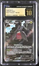 Cash Cards Unlimited Regidrago V 184/195 Silver Tempest - 2022 Pokemon - CGC 10