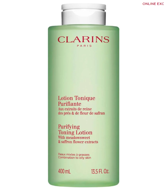 Clarins Purifying Toning Face Lotion for Oily Skin - 13.5 oz