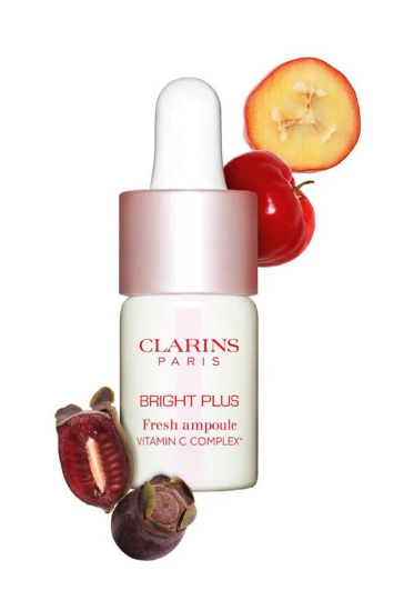 Clarins Bright Plus Fresh Ampoule Vitamin C Complex - 0.2 oz