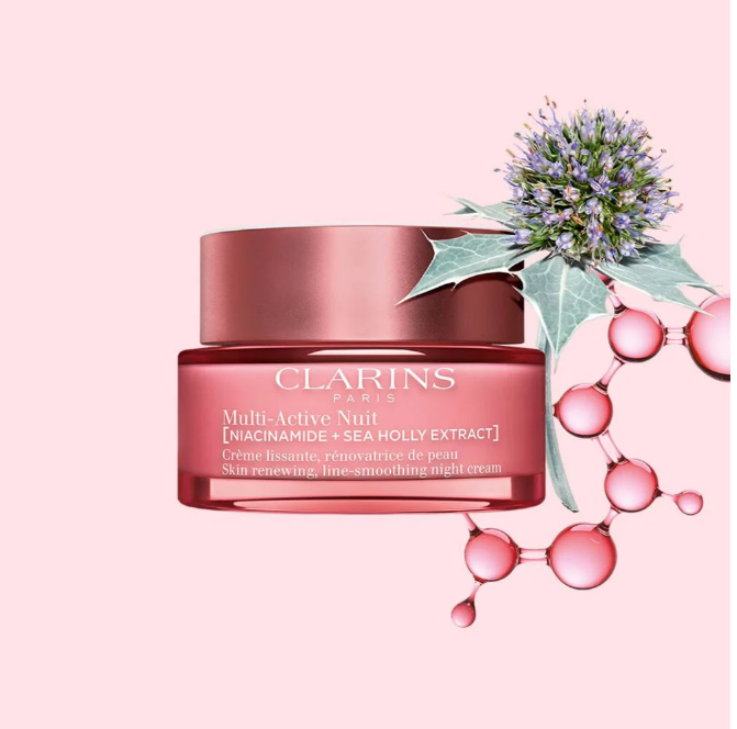 Clarins Multi-Active Night Face Cream - All Skin Types - 1.7 oz