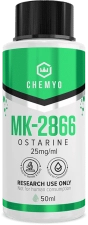 Chemyo MK2866 | Ostarine MK-2866 SARM Solution 25mg/ml - 50 ml