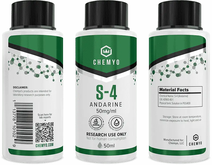 Chemyo ANDARINE S4 SARM Solution 50mg/ml – 50ml