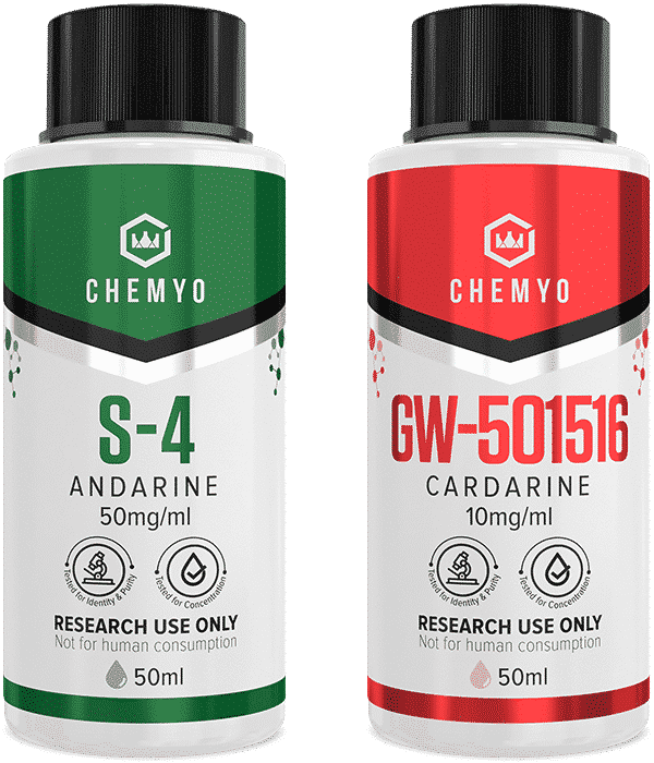 Chemyo Andarine (S4) and GW501516 Value Pack