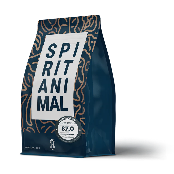 Spirit Animal Coffee Espresso Blend