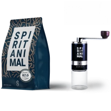 Spirit Animal Coffee Espresso Blend + Grinder