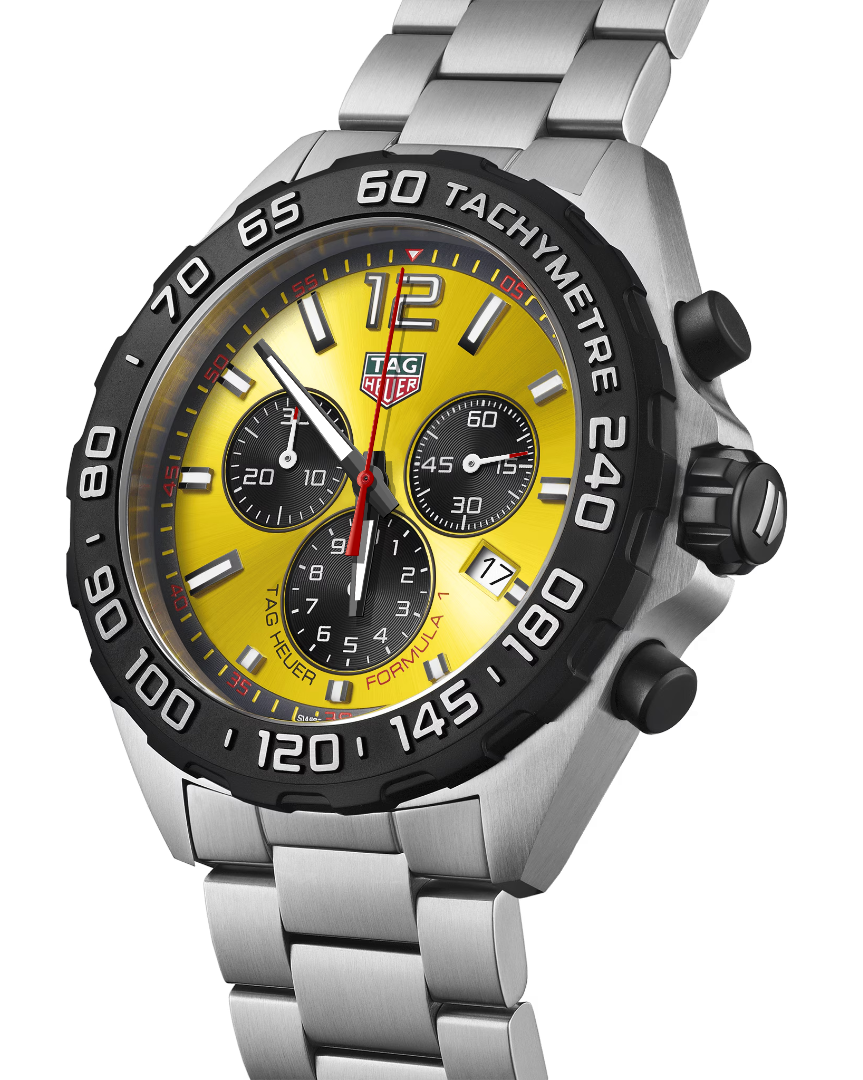 TAG Heuer Formula 1 Chronograph Yellow 43mm