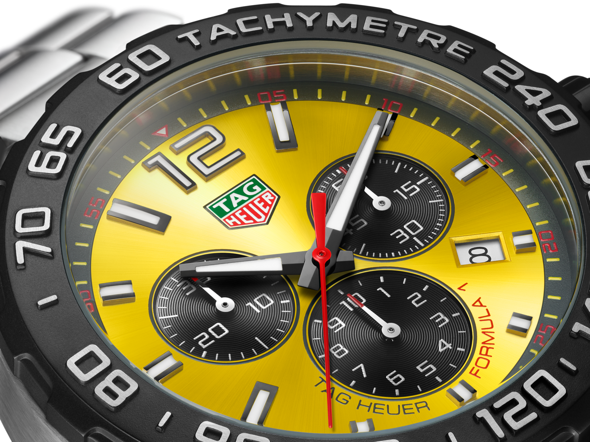 TAG Heuer Formula 1 Chronograph Yellow 43mm