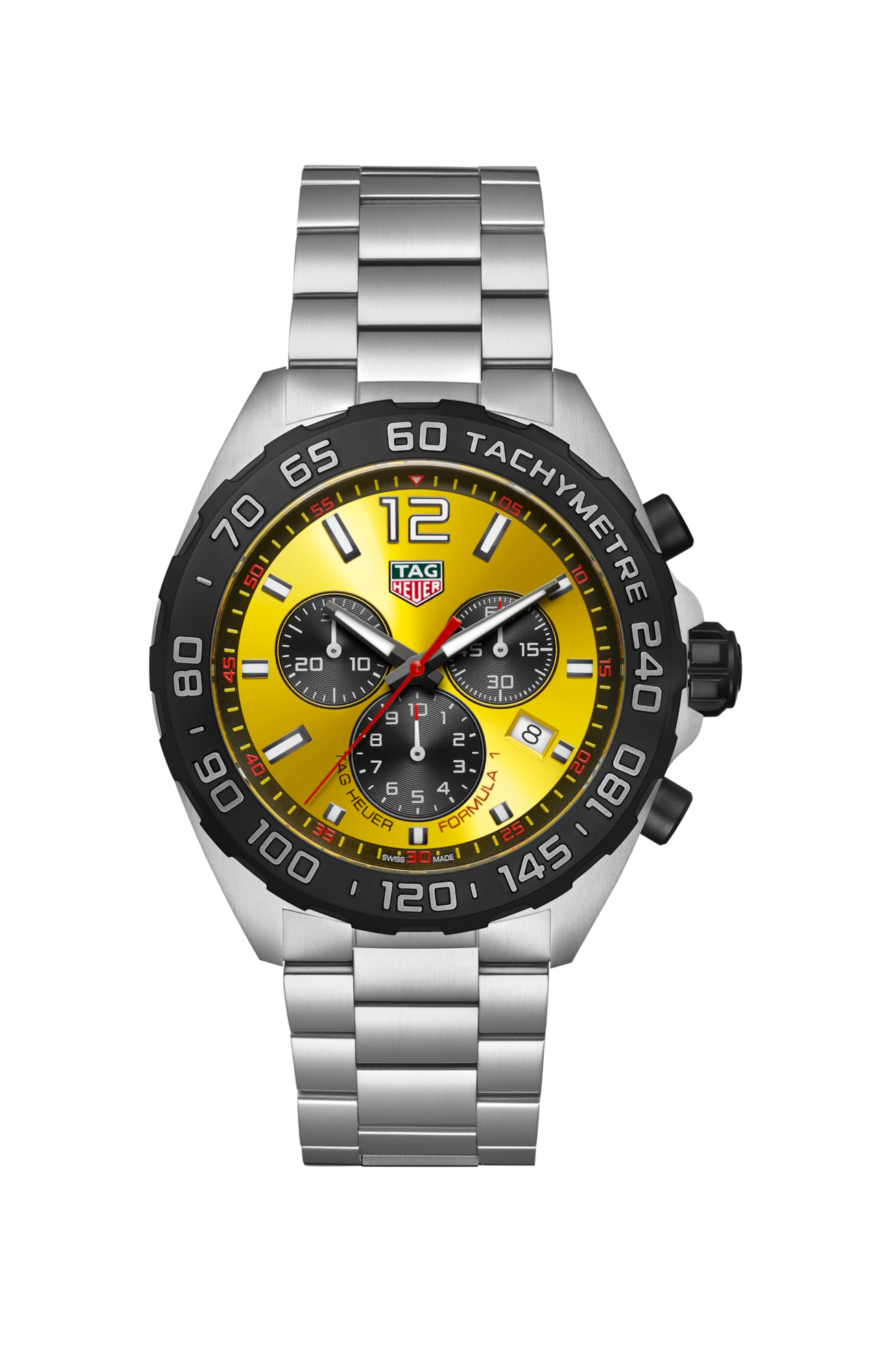 TAG Heuer Formula 1 Chronograph Yellow 43mm