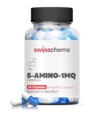 Swiss Chems 5-Amino-1MQ, 3000mg (50mg/capsule)