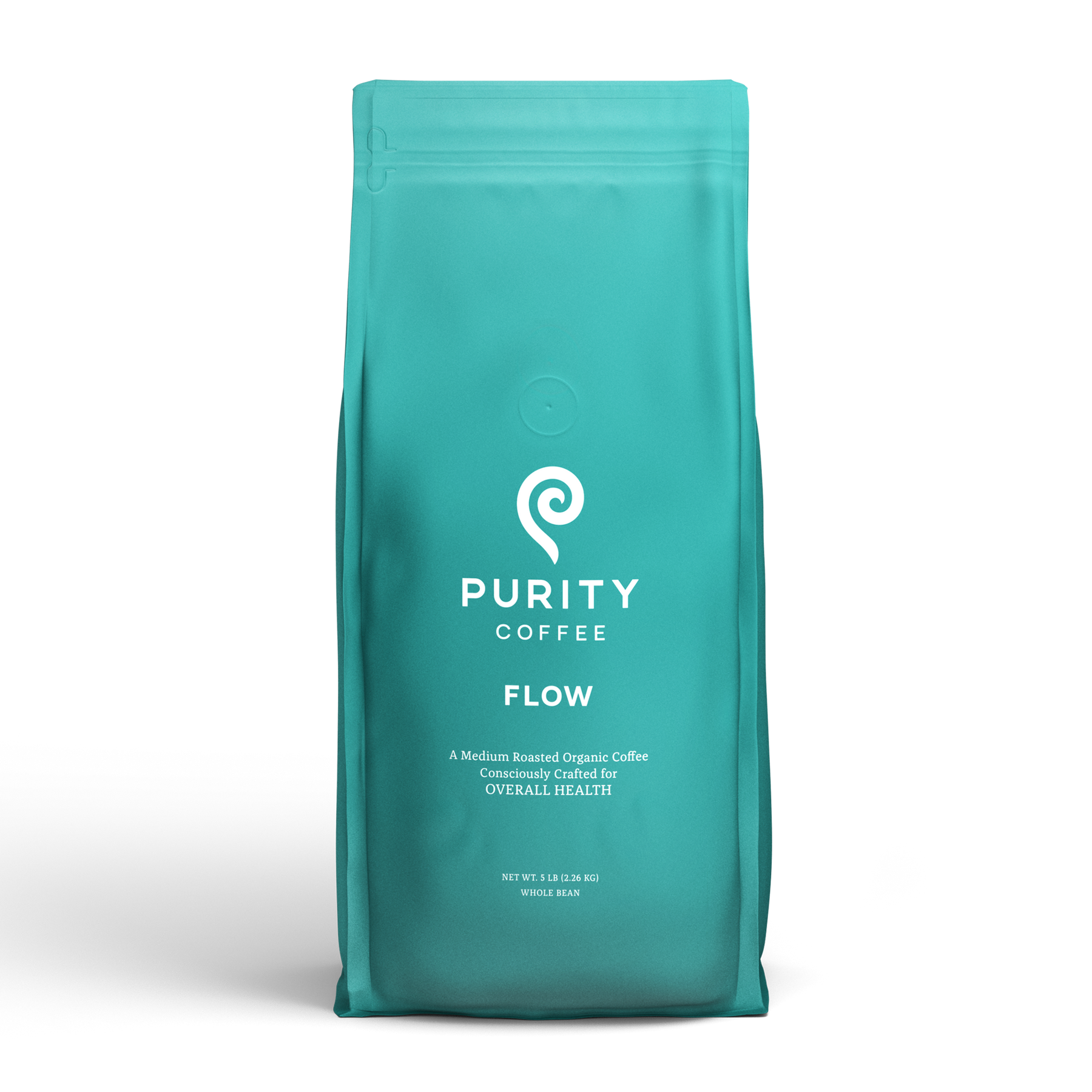 Purity Coffee FLOW: Original Medium Roast Whole Bean Coffee