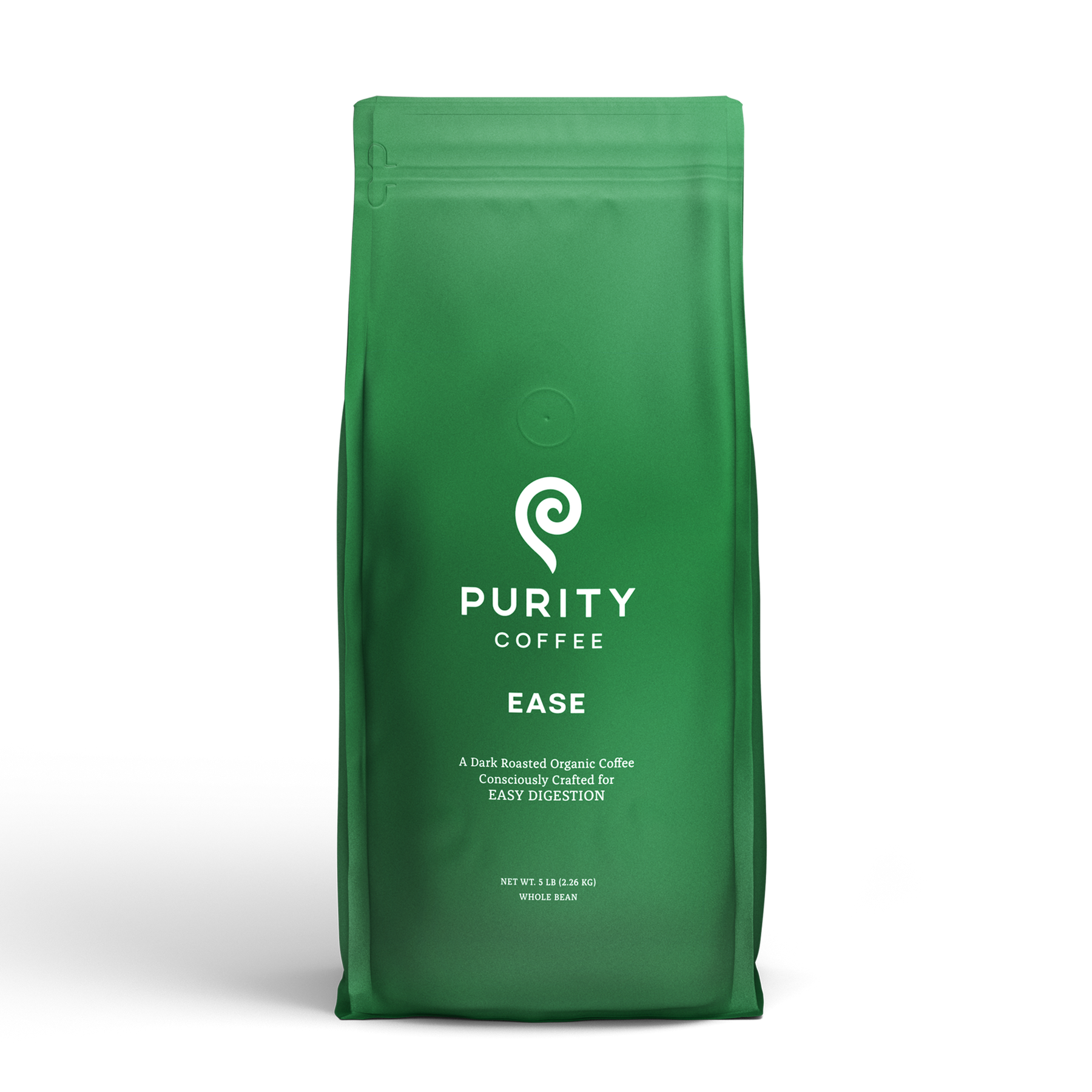 Purity Coffee EASE: Dark Roast Whole Bean Coffee