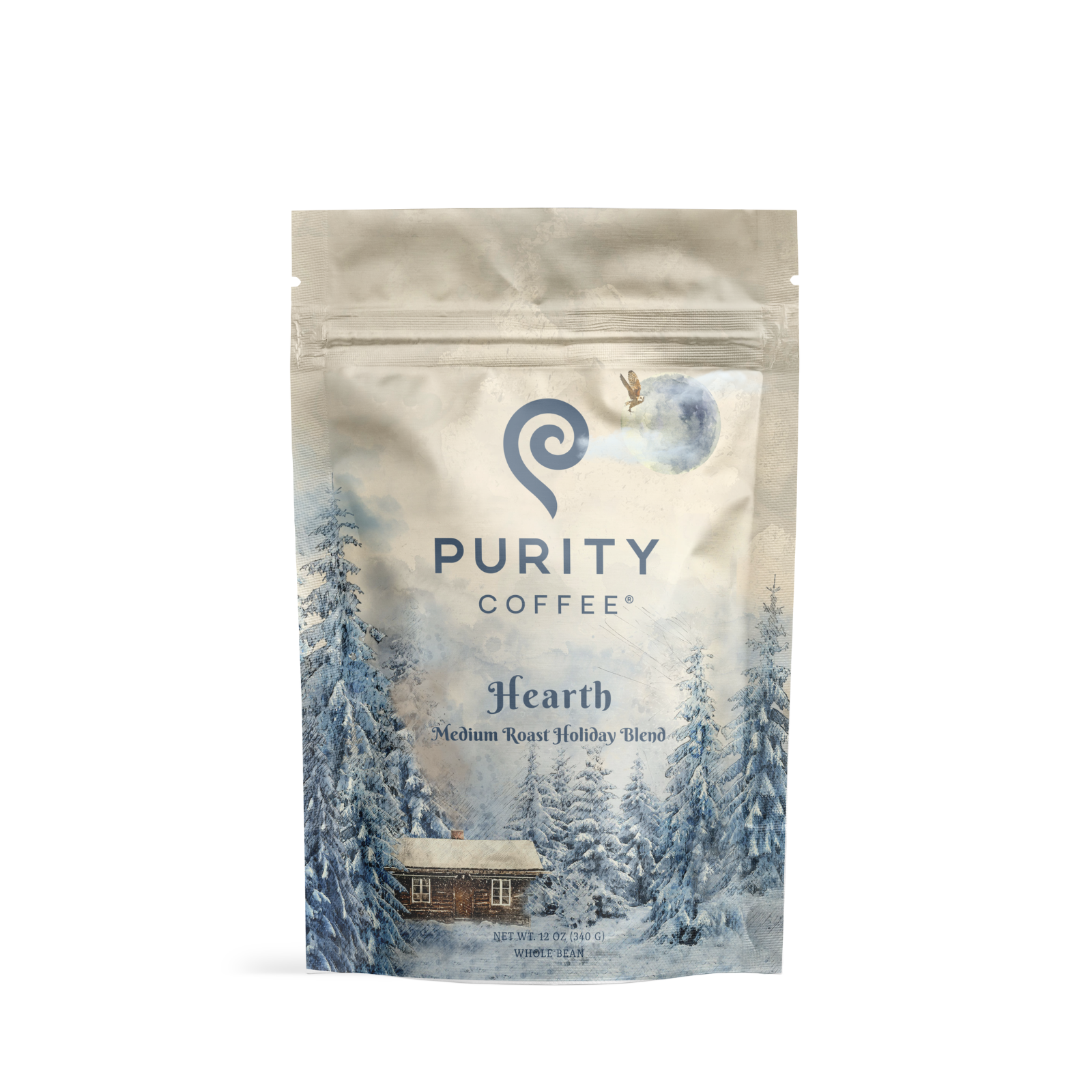 Purity Coffee HEARTH: Medium Roast Whole Bean Coffee - Limited Release