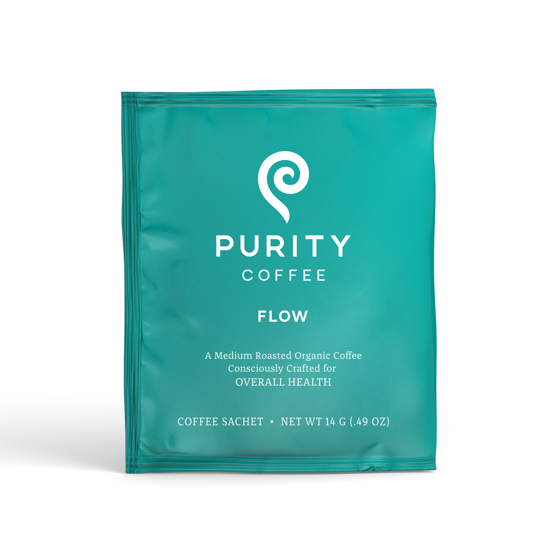 Purity Coffee FLOW: Original Medium Roast Single-Serve Pocket Purity