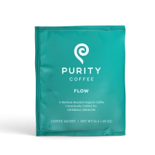 Purity Coffee FLOW: Original Medium Roast Single-Serve Pocket Purity