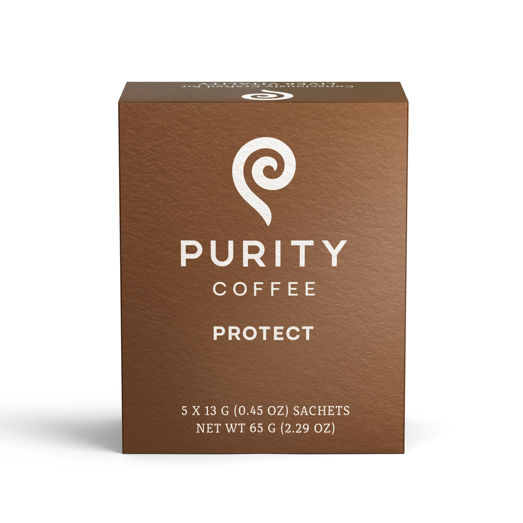 Purity Coffee PROTECT: Light-Medium Roast Single-Serve Pocket Purity