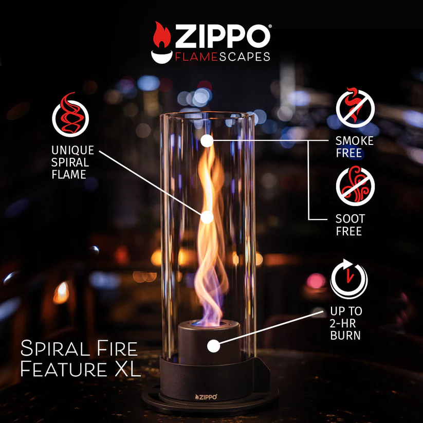 Zippo FlameScapes Spiral Fire Feature XL