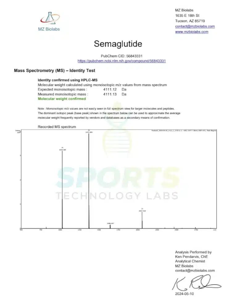 Sports Technology Lab.Semaglutide 5mg