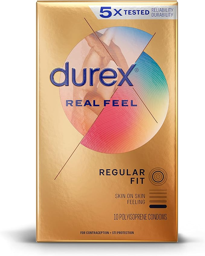 Durex Avanti Bare Real Feel Condoms, Non Latex Lubricated Condoms