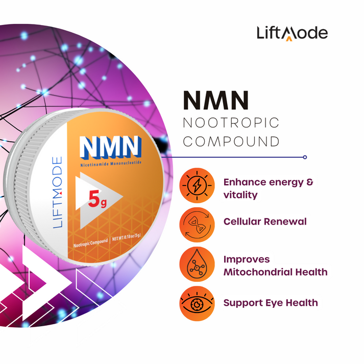 Liftmode NMN (Nicotinamide Mononucleotide) Powder